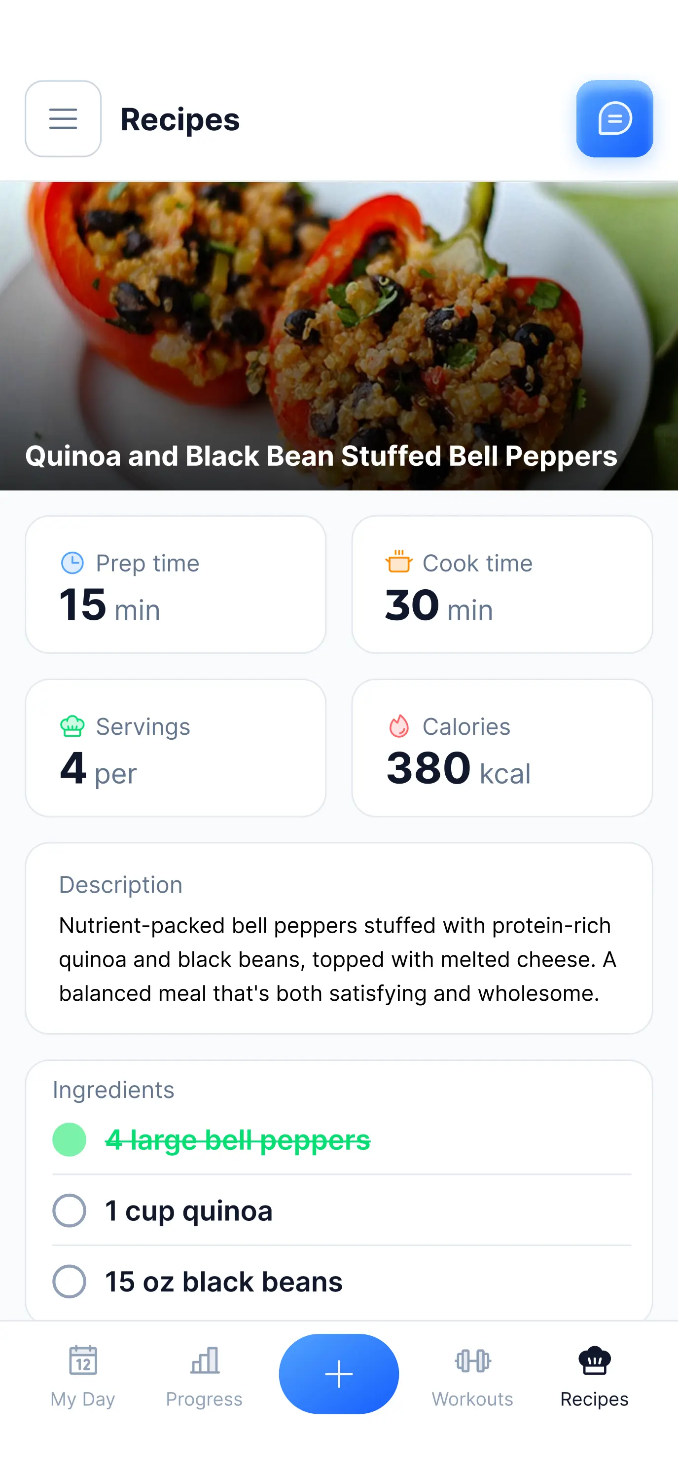 Healthy recipe collection and meal suggestions for patients managed by healthcare professionals